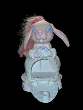 vintage Tonka Keypers Joyful Bunny Rabbit secret storage toy from the 1980